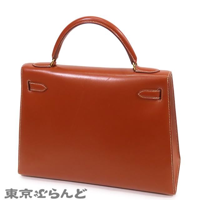 HERMES エルメス ケリー 32 〇X刻印 茶 フォーブ ゴールド金具 HERMES エルメス ケリー 32 〇X刻印 茶 フォーブ ゴールド金具