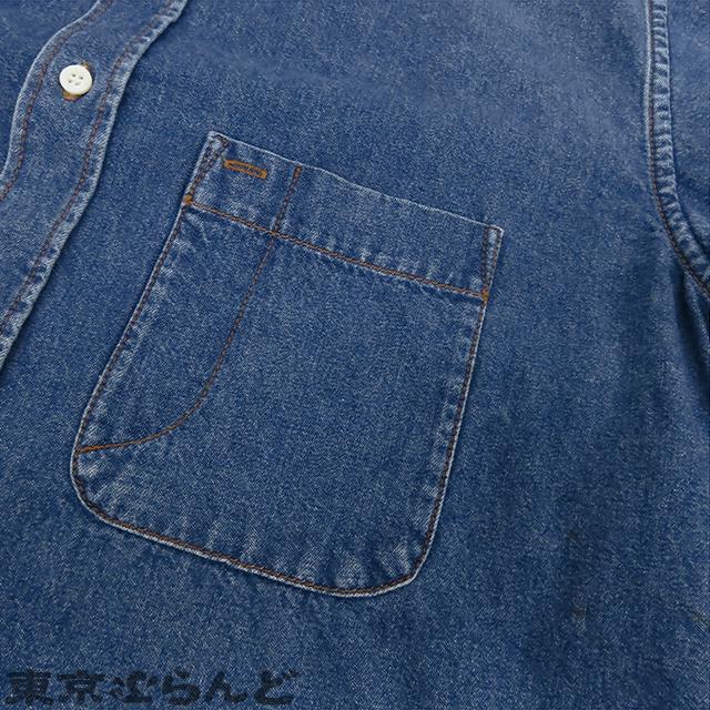 BALENCIAGA バレンシアガ デニムシャツ 571365 ブルー コットン BALENCIAGA バレンシアガ デニムシャツ 571365 ブルー コットン