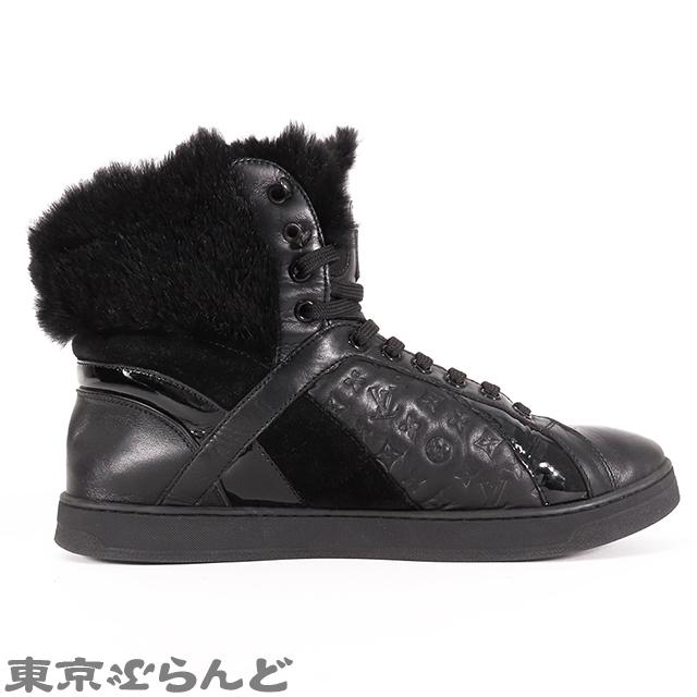 LOUIS VUITTON（ルイ・ヴィトン） ファー付き ハイカット スニーカー