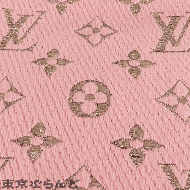 ルイヴィトンロゴマフラー レディース LOUIS VUITTON（ルイ・ヴィトン） エシャルプ ロゴマニア シャイン