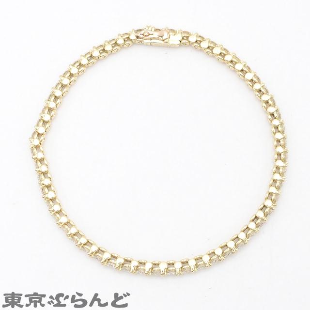Cartier（カルティエ） テニス ブレスレット イエローゴールド K18YG