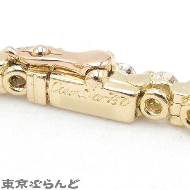 Cartier（カルティエ） テニス ブレスレット イエローゴールド K18YG
