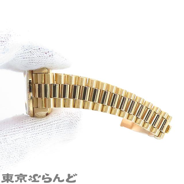 ロレックス ROLEX デイトジャスト 69138G X番 シャンパン K18YG ダイヤモンド 10PD ダイヤベゼル プレジデントブレス 腕時計 レディース 自動巻 101702375｜tokyobrand｜09