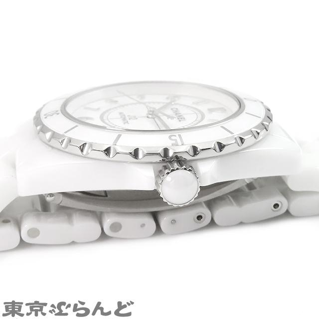 CHANEL（シャネル） CHANEL J12 H2981 ホワイト セラミック SS デイト 