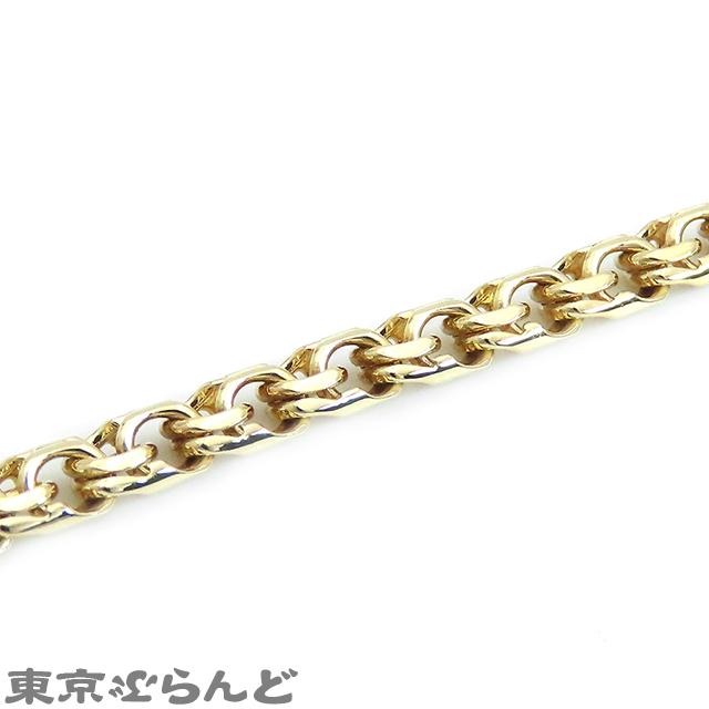 ショーメ Chaumet チェーン ネックレス K18YG 21.4g  首回り約38cm イエローゴールド リンク ネックレス レディース 仕上済 101702954｜tokyobrand｜02