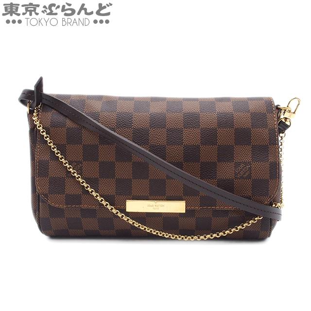 LOUIS VUITTON ルイヴィトン フェイボリットMM 2way N41129 エベヌ  