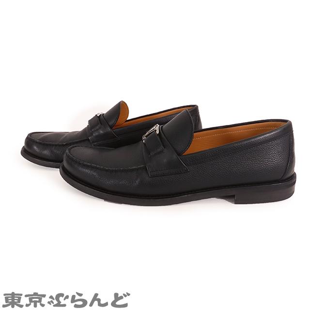 LOUIS VUITTON（ルイ・ヴィトン） メジャー ライン ブラック レザー 靴