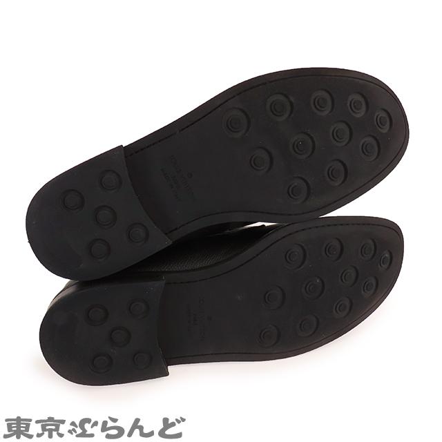 LOUIS VUITTON（ルイ・ヴィトン） メジャー ライン ブラック レザー 靴