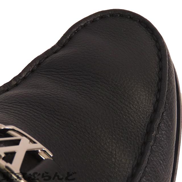 LOUIS VUITTON（ルイ・ヴィトン） メジャー ライン ブラック レザー 靴