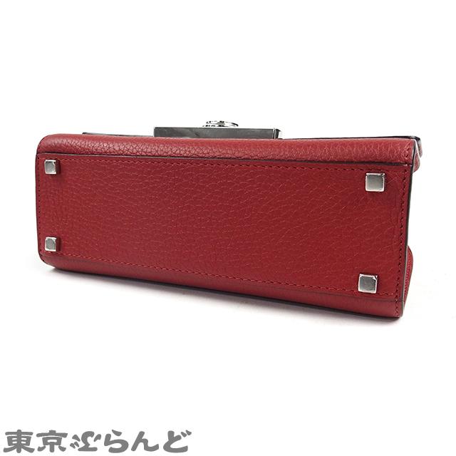 モワナ MOYNAT レジェンヌ BB レッド レザー 2way ショルダー モワナ MOYNAT レジェンヌ BB レッド レザー 2way ショルダー