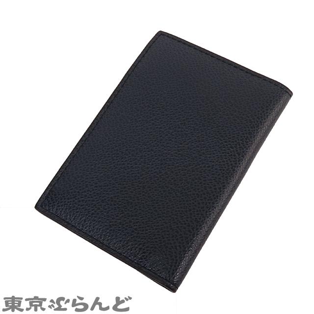 PRADA プラダ 定期入れ パスケース ネイビーxブラック レザー PRADA プラダ 定期入れ パスケース ネイビーxブラック レザー