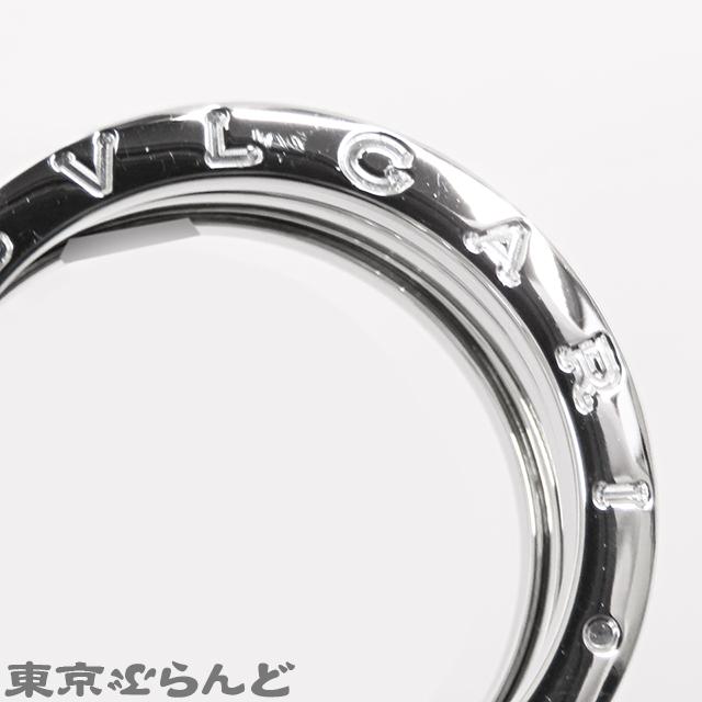 ブルガリ BVLGARI B-Zero1 ビーゼロ1 リング ホワイトゴールド K18WG 2バンド S幅 60 指輪 メンズ 仕上済 101707234｜tokyobrand｜05