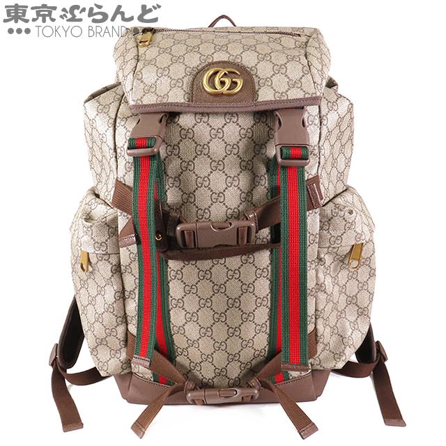 グッチ GUCCI スケートボード バックパック 690999 ベージュ GG 