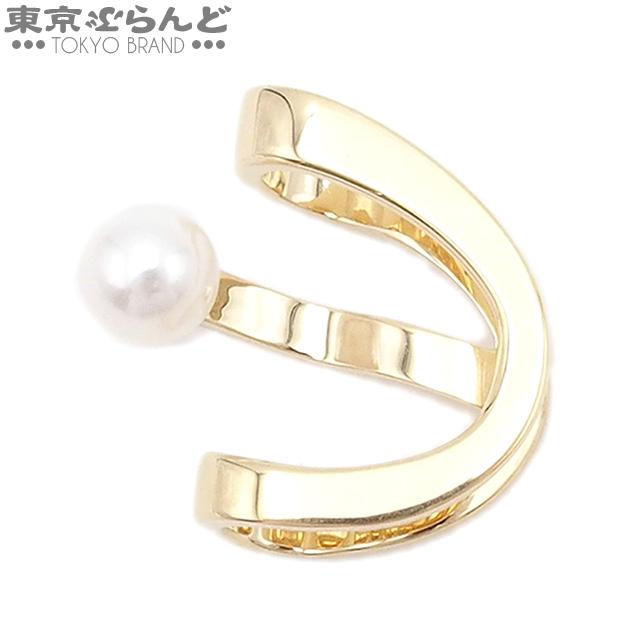 タサキ TASAKI オーロラ イヤーカフ イヤリング E-4119 イエロー 