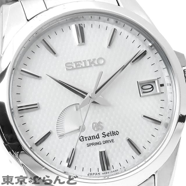 セイコー SEIKO グランドセイコー  SBGA025 9R65-0AG1 ホワイト SS パワーリザーブ 箱・保証書付き 腕時計 メンズ スプリングドライブ 仕上済 101708360｜tokyobrand｜05