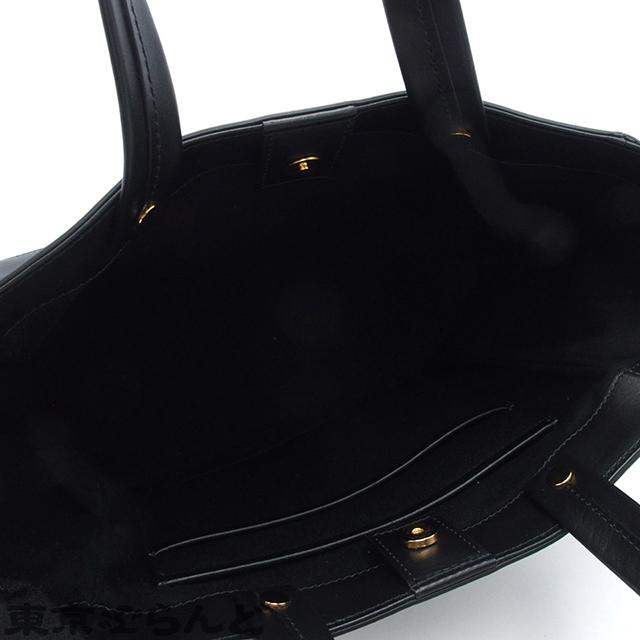 トムフォード TOM FORD ロゴ トートバッグ 2WAY ブラック レザー トムフォード TOM FORD ロゴ トートバッグ 2WAY ブラック レザー