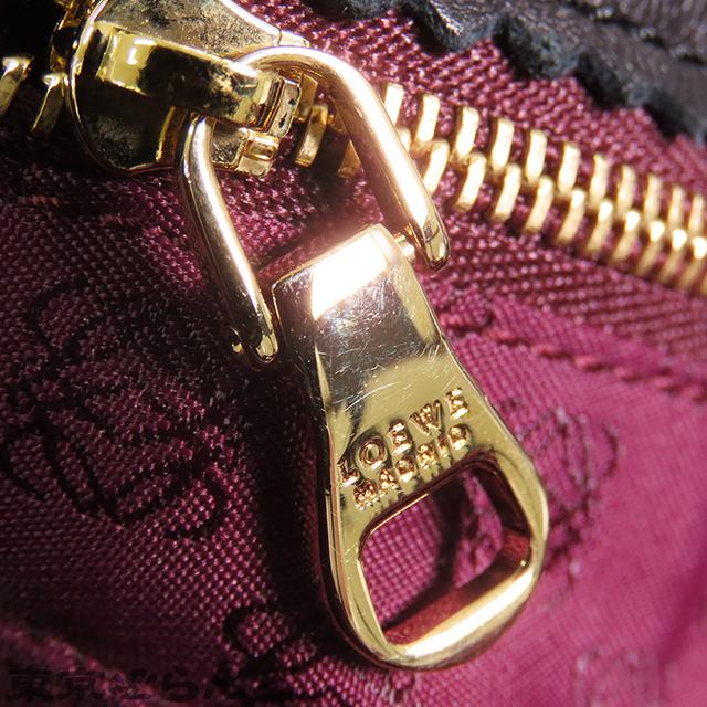 LOEWE（ロエベ） フラメンコ 30 ブラック ナッパレザー フリンジ