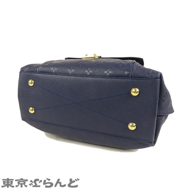 LOUIS VUITTON ルイ ヴィトン モノグラムアンプラント メティス トートバッグ 2WAY ショルダーバッグ レザー アンフィニ 濃紺 M40808 LOUIS VUITTON（ルイ・ヴィトン） メティス M40808 セレスト