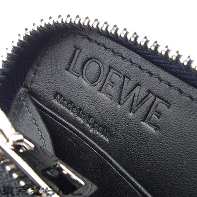 LOEWE（ロエベ） ラウンドファスナー 長財布 133.87.L92 ブルー カーフ