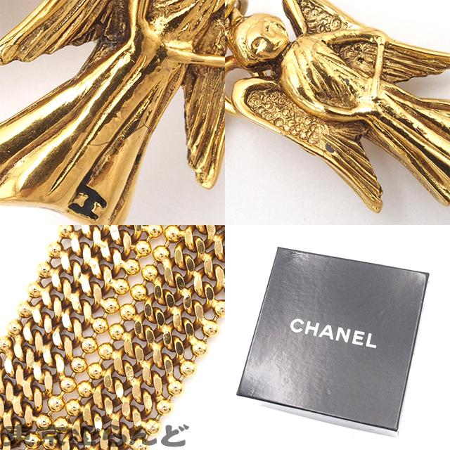 CHANEL シャネル エンジェル ナイト チェーンベルト ゴールド CHANEL シャネル エンジェル ナイト チェーンベルト ゴールド