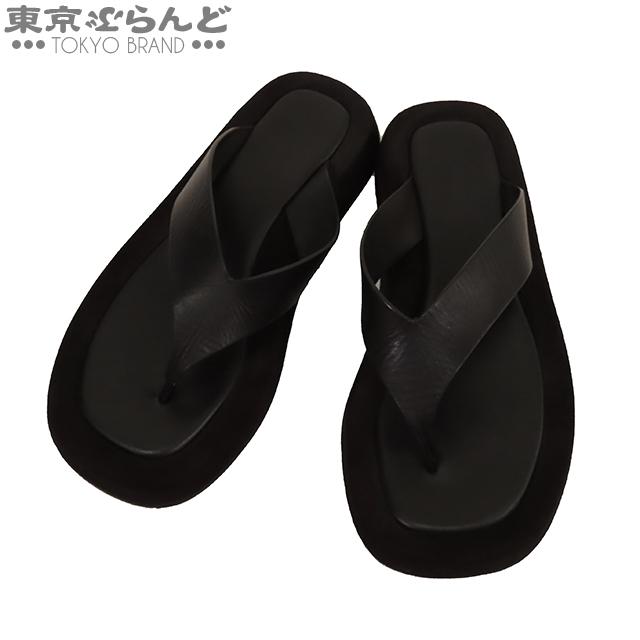 ザ・ロウ THE ROW Ginza フラットサンダル F1138L6525NWB ブラック 