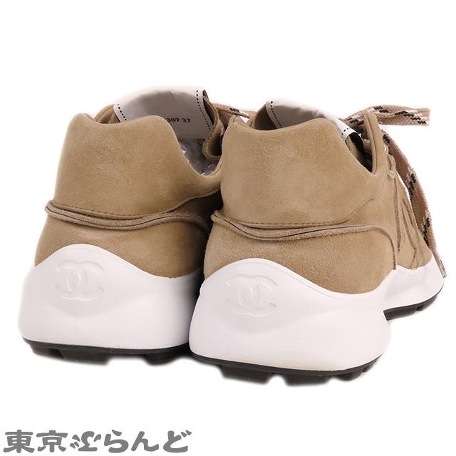 CHANEL シャネル ココマーク スニーカー G37307 ベージュ CHANEL シャネル ココマーク スニーカー G37307 ベージュ