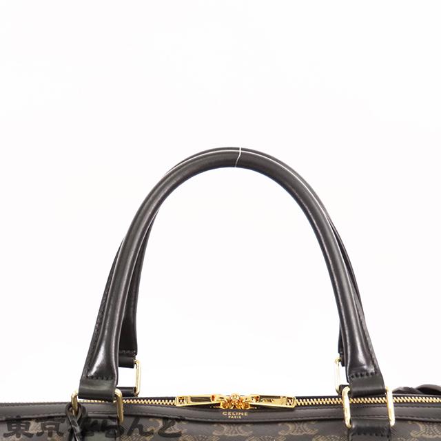 CELINE セリーヌ ミディアム トラベルバッグ 黒 カーフ CELINE セリーヌ ミディアム トラベルバッグ 黒 カーフ