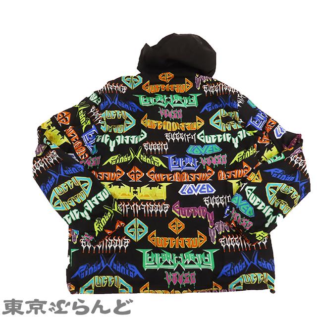 GUCCI グッチ ナイロンブルゾン メタルロゴ 総柄 546344 ZAAH3 GUCCI グッチ ナイロンブルゾン メタルロゴ 総柄 546344 ZAAH3