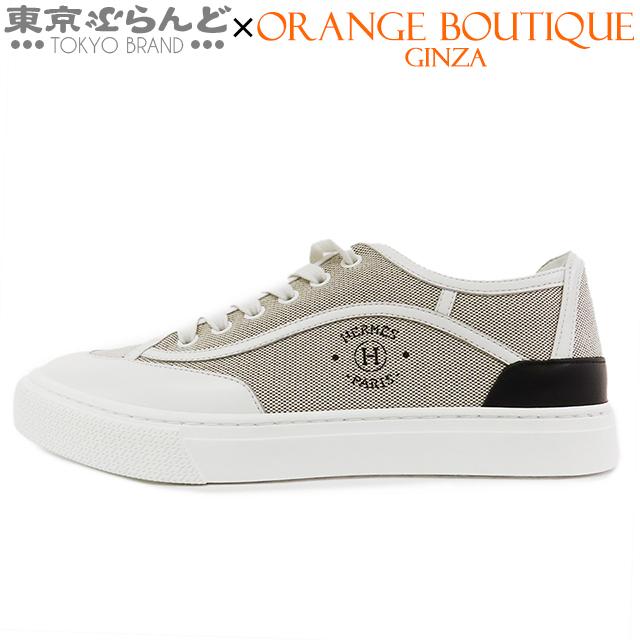 HERMES（エルメス） ゲット スニーカー ベージュ系 プリュ