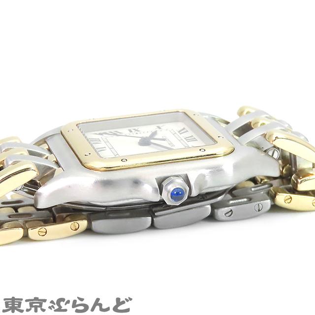 Cartier（カルティエ） パンテール MM 3ロウ コンビ 83083244 シルバー