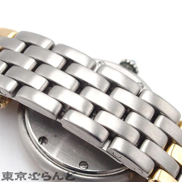カルティエ Cartier 腕時計 パンテールヴァンドームSM 84084242 166920 アイボリー文字盤 ローマンインデックス K18YG SS クオーツアナログ 【中古】 カルティエ/パンテールヴァンドームSM/ホワイトローマン/SS×YG/2ロウ