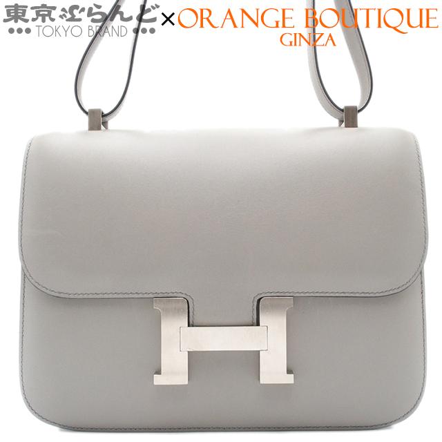 HERMES（エルメス） コンスタンス 25 □C刻印 グレー マットシルバー