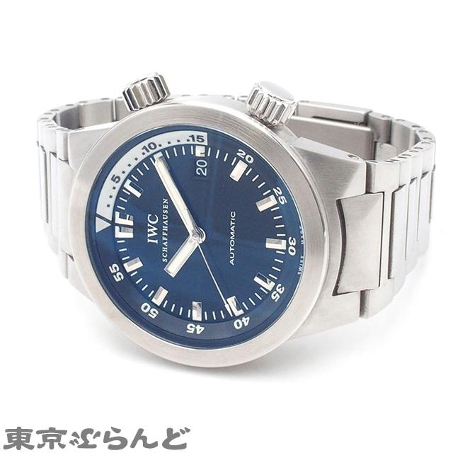 IWC International Watch Company アクアタイマー IW354805 ブラック SS 腕時計 メンズ 自動巻 101719010｜tokyobrand｜02