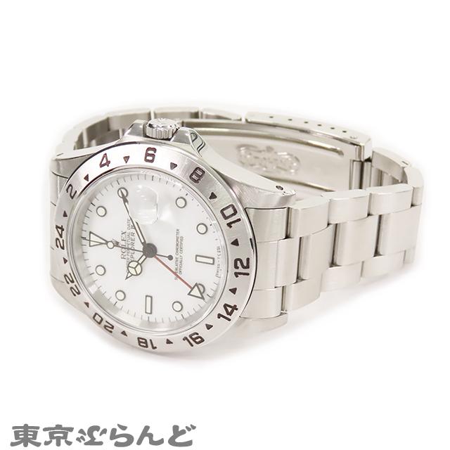 ROLEX（ロレックス） エクスプローラー II 2 16570 N番 ホワイト SS 
