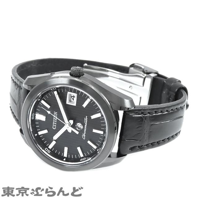 CITIZEN シチズン 電波ソーラー エコドライブ メンズ腕時計 ブラック 箱 CITIZEN（シチズン） ザシチズン ブラックイーグル ブラック SS 年差5