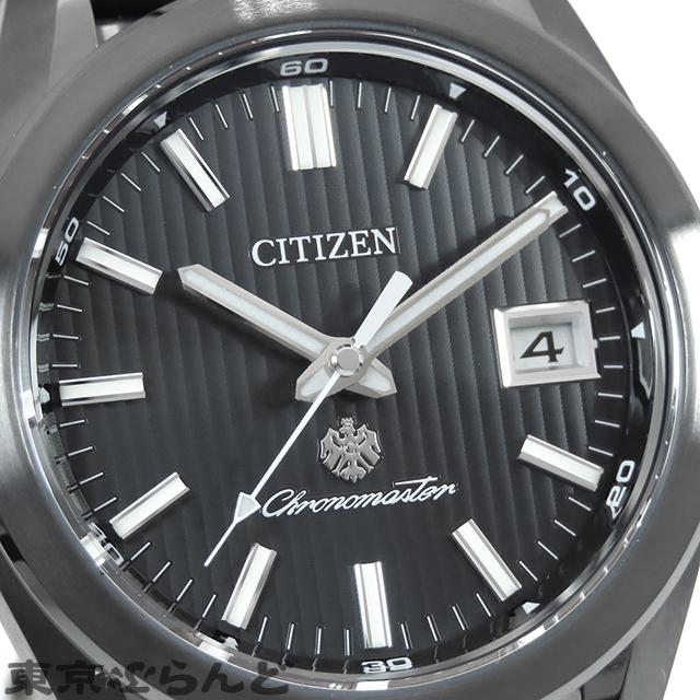未使用級　シチズン　エコドライブ　腕時計 ソーラー時計　メンズ　デイト　ブラック CITIZEN（シチズン） ザシチズン ブラックイーグル ブラック SS 年差5
