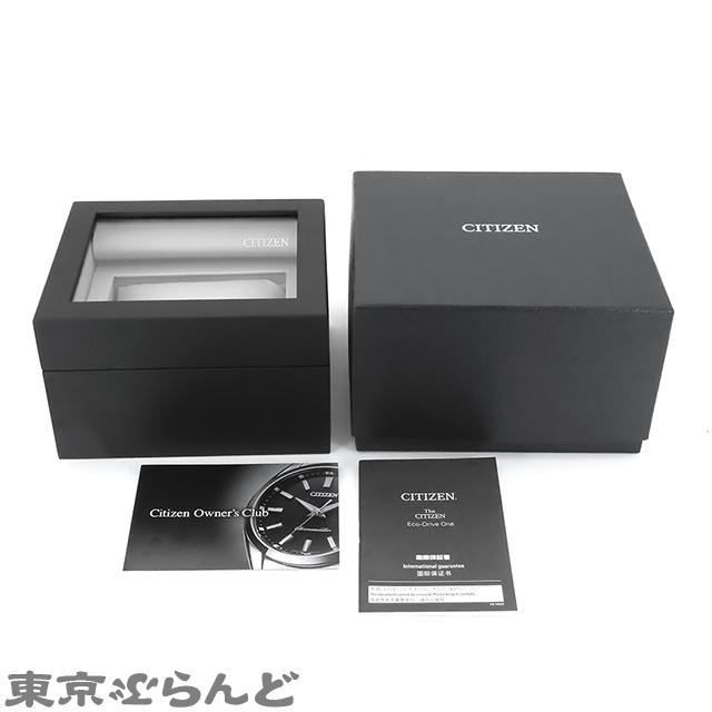 シチズン CITIZEN ザシチズン ブラックイーグル ブラック SS 年差5秒 エコドライブ 箱・保証書付き 腕時計 メンズ ソーラー 101719207｜tokyobrand｜08