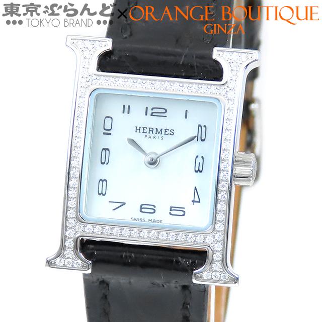 HERMES エルメス Hウォッチミニ W053236WW00 HH1.131 U刻 2022年 HERMES エルメス Hウォッチミニ W053236WW00 HH1.131 U刻 2022年