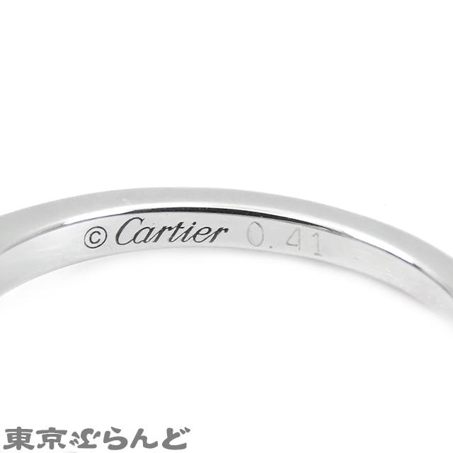 Cartier（カルティエ） バレリーナ ソリテール リング Pt950