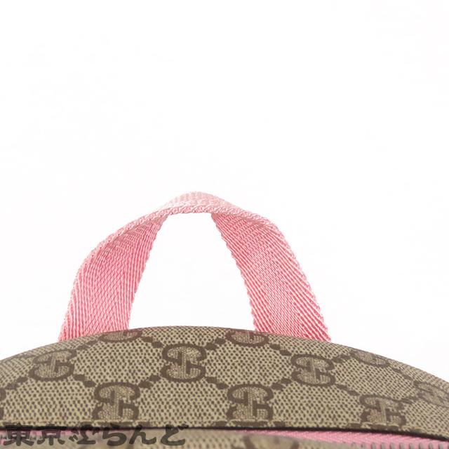 GUCCI（グッチ） チルドレンズ 433578 ベージュxピンク GGスプリーム