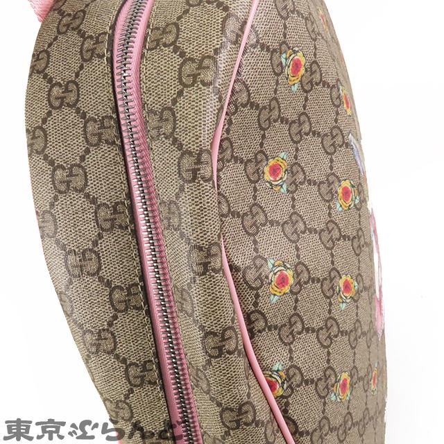 GUCCI（グッチ） チルドレンズ 433578 ベージュxピンク GGスプリーム