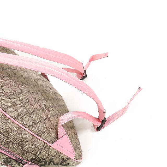 GUCCI（グッチ） チルドレンズ 433578 ベージュxピンク GGスプリーム
