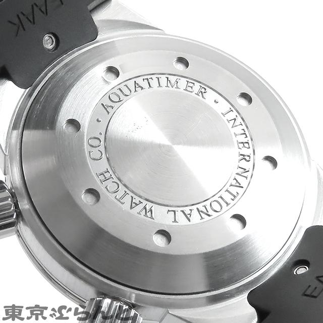 IWC アクアタイマー IW354807 ブラック SS ラバー ダイバーズ デイト 腕時計 メンズ 自動巻 オートマチック ケース付き 101720586｜tokyobrand｜04