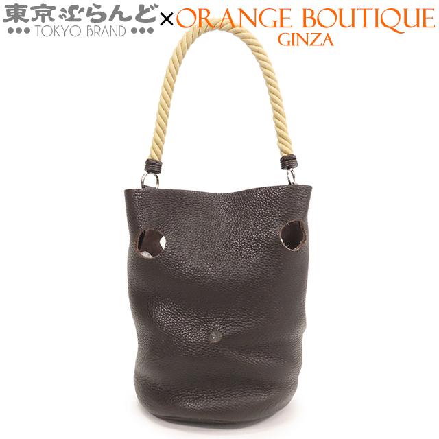 HERMES エルメス マンジョワール GM □I刻印 茶 エベンヌ トリヨン