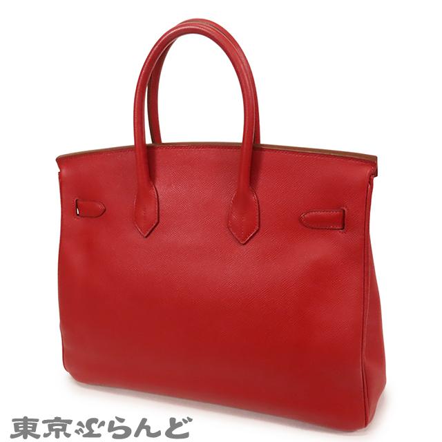 HERMES エルメス バーキン 35 □B刻印 赤 ルージュヴィフ HERMES エルメス バーキン 35 □B刻印 赤 ルージュヴィフ