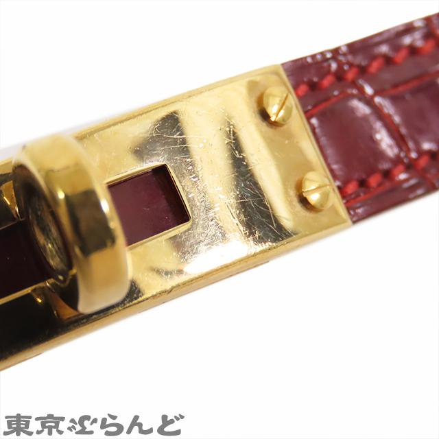 HERMES エルメス ケリーウォッチ用 ベルト 〇W刻印 ボルドー HERMES エルメス ケリーウォッチ用 ベルト 〇W刻印 ボルドー