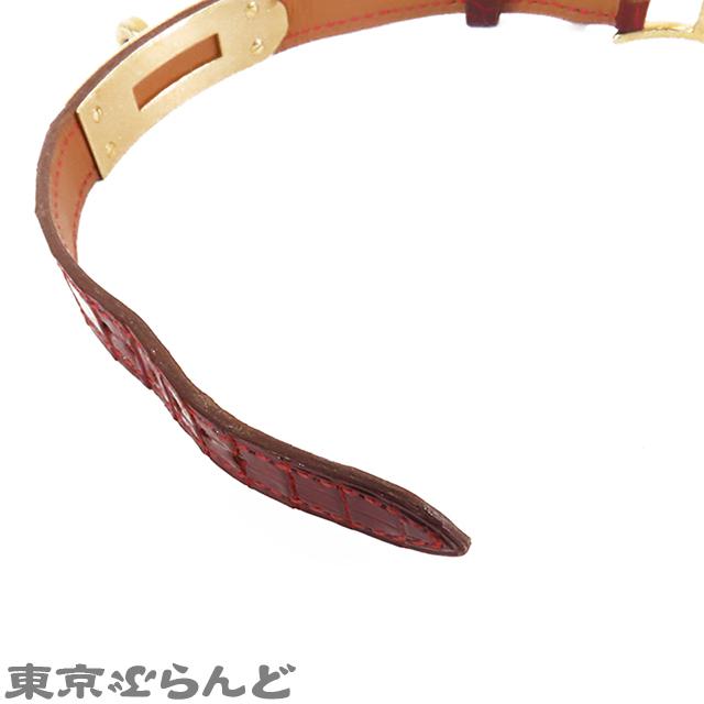 HERMES エルメス ケリーウォッチ用 ベルト 〇W刻印 ボルドー HERMES エルメス ケリーウォッチ用 ベルト 〇W刻印 ボルドー