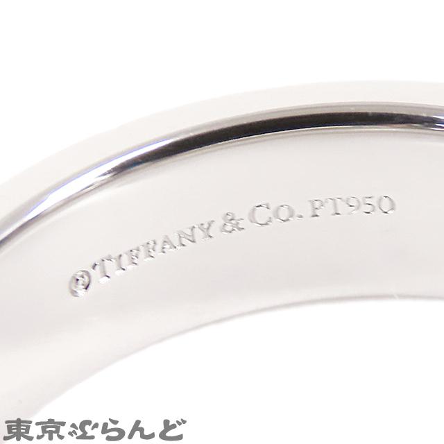 ティファニー TIFFANY&Co. トゥギャザー ダブル ミルグレイン バンド リング プラチナ Pt950 19号相当 指輪 メンズ 仕上済 101721900｜tokyobrand｜02