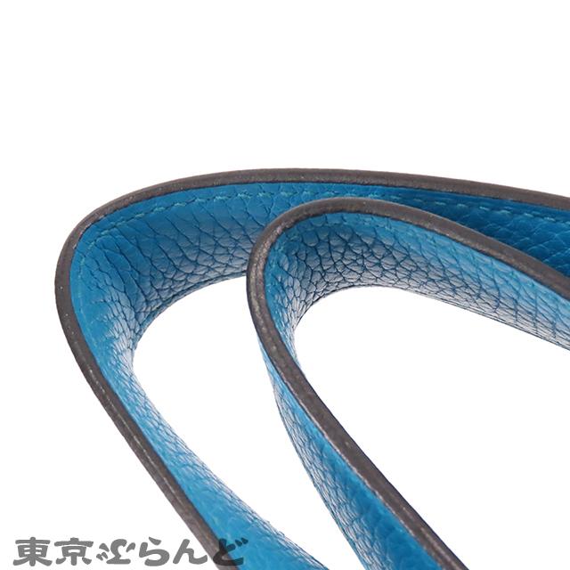 HERMES（エルメス） ピコタンロック MM X刻印 青 ブルーイドラ