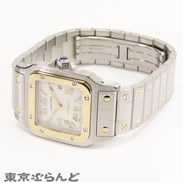 Cartier カルティエ 2319 サントスガルベLM コマ カルティエ サントスガルべLMサイズ 自動巻 オールステンレス
